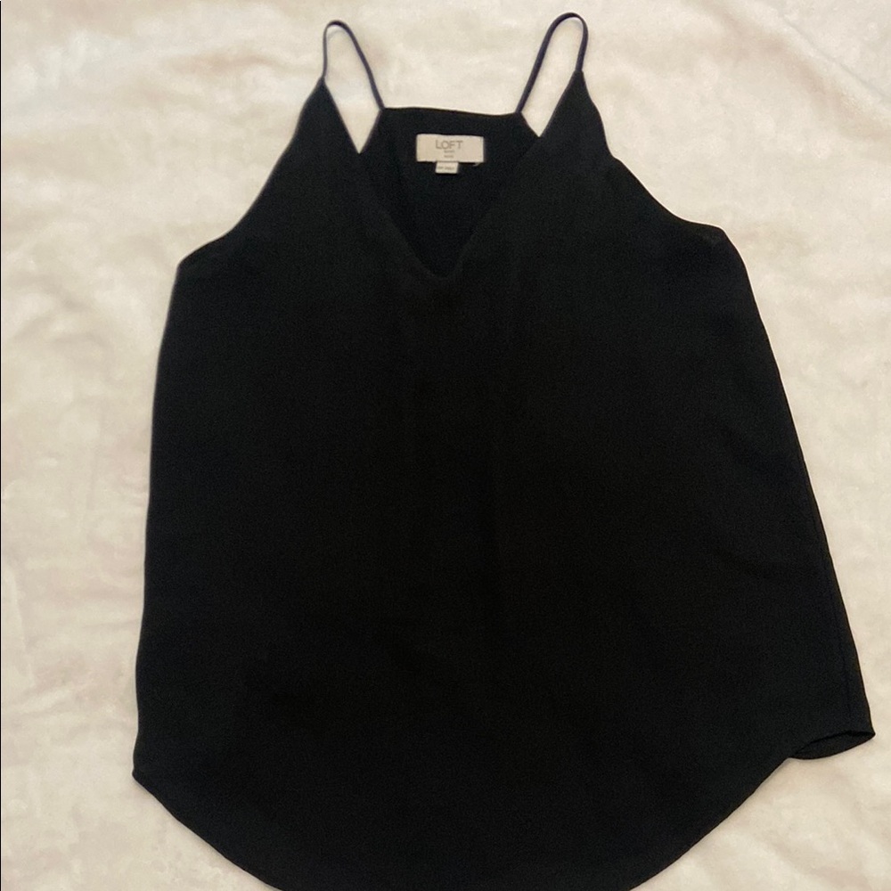 LOFT Black Camisole Top